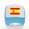 Spanish Flag Outdoor Baseball Cap with Large Brim Sun Protection Hat for Men Women Face Cover UPF 50+