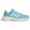 Adidas Shock Absorbing Durable Low Top Tennis Shoes Women Sneakers Blue White ID1493