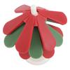 Silicone Tree Coasters for Xmas Decoration Heat Resistant Trivets Placemats for Hot Dishes