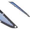 KIMISS 2PCS Motorcycle Fuel Air Intake Trim, Aluminum Gas Side Frame Trim Cover Replacement for MT03 2020‑2021(Blue)