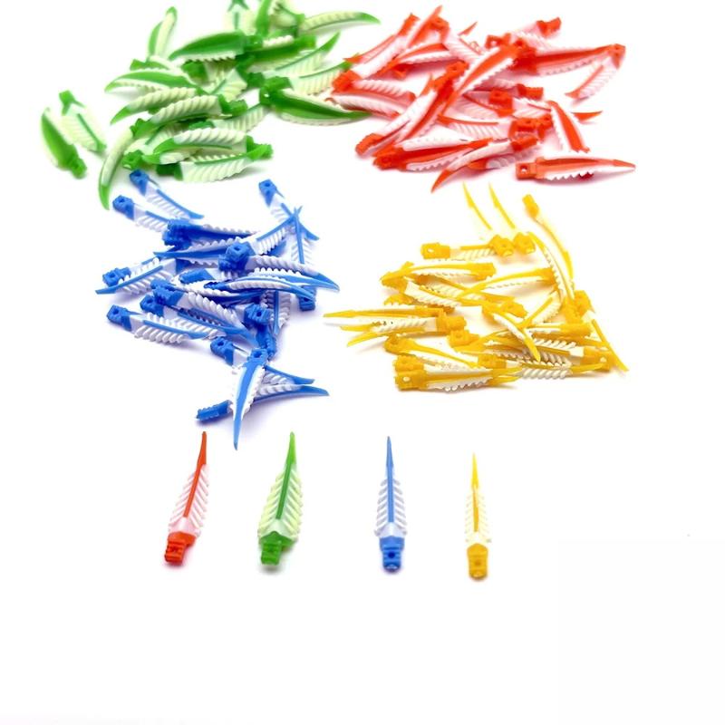 40 Stück Dental Interdentale Keile Abdichtende Kompositkeile Silikon Geeignet Adaptiv Zahnarztmaterial Für Zahnrestauration