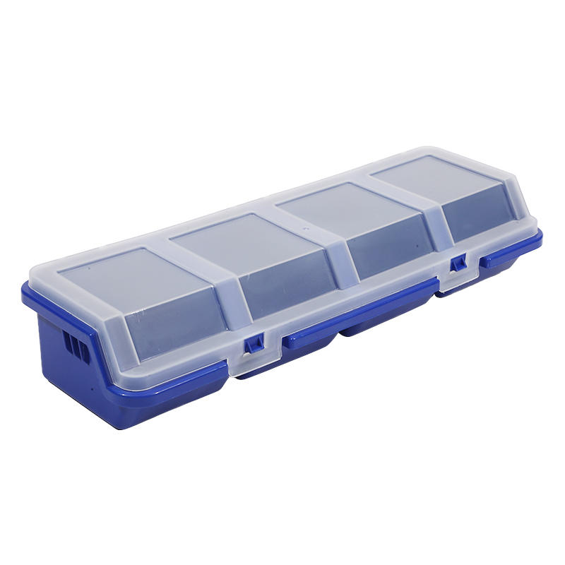 1/2/3/4/5PCS Multi-Compartment Plastic Tools Storage Box For Screws Parts Durable Hardware Jewelry Small Parts Toolbox Case
