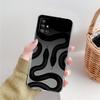 Phone Case For Samsung A15 A13 A35 A55 A51 A71 A41 A31 A21S A03S A05 A17 A23 A25 A33 A53 A73 5G A07 4G Cover Blossom Pink Snake