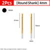 HSS Titanium Serrated Drill Bit Set 3/4/5/6/6.5/8mm Grooving Cutting Hole Saw Twist Drill Bits Round/Hex Shank Wood Metal Tools