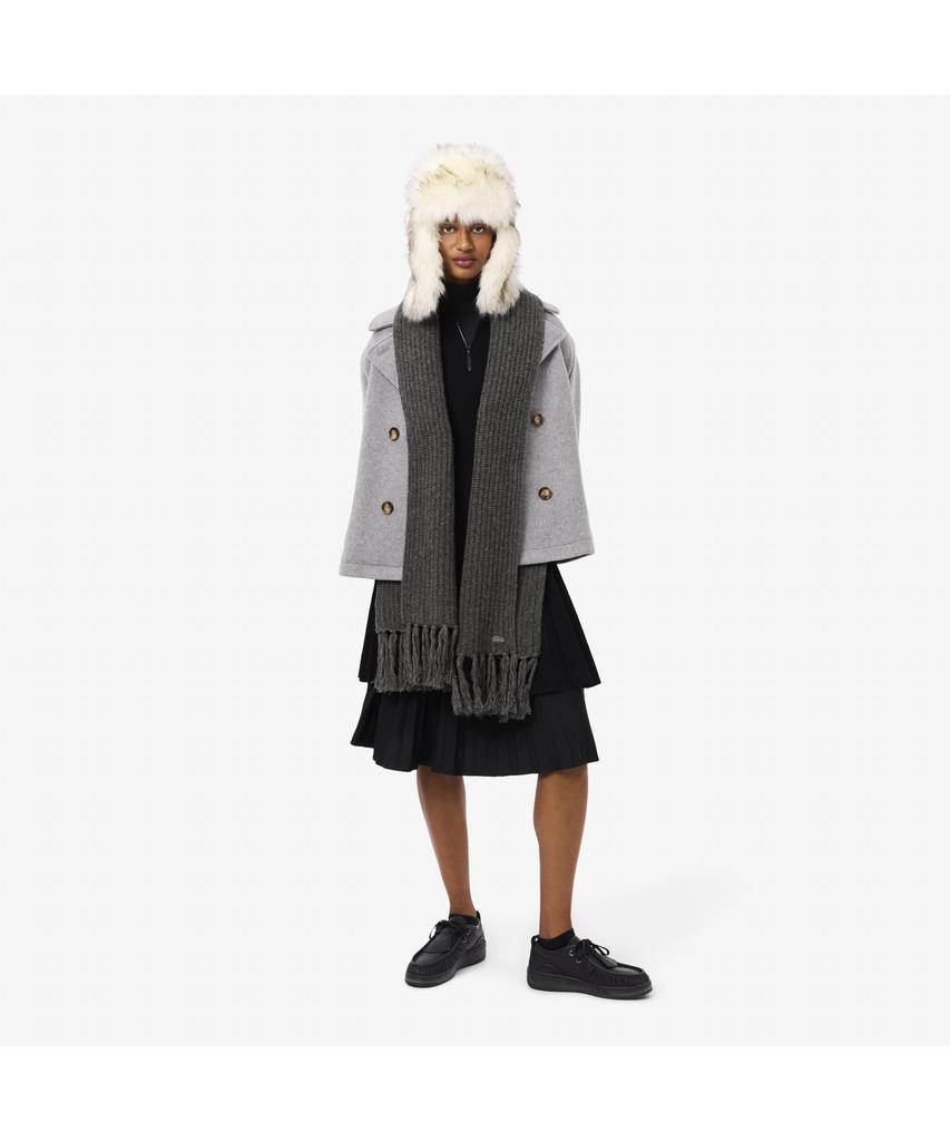 LACOSTE Women'S Wool Long Knit Scarf Re4171-55N 050