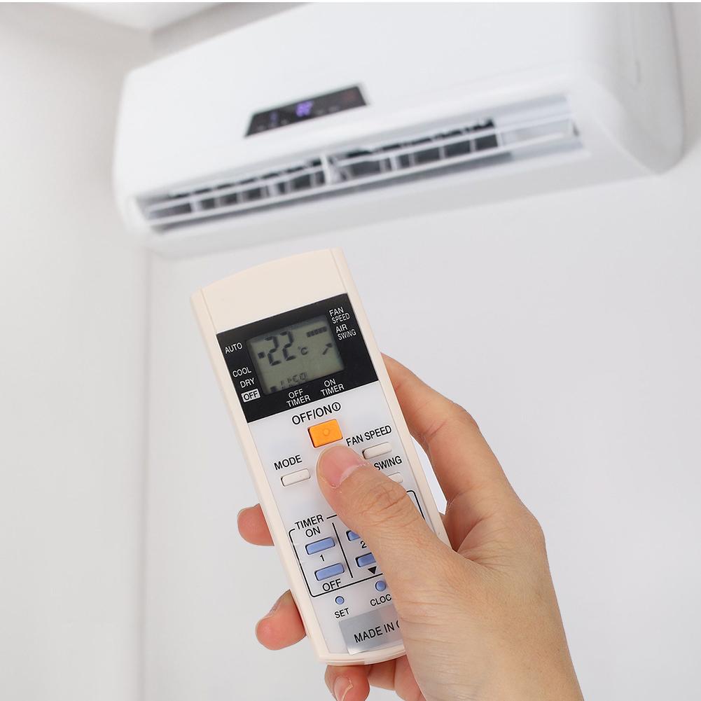 ABS Durable White Air Conditioner Controller Remote Control Accessory for A75C3297 Without Battery