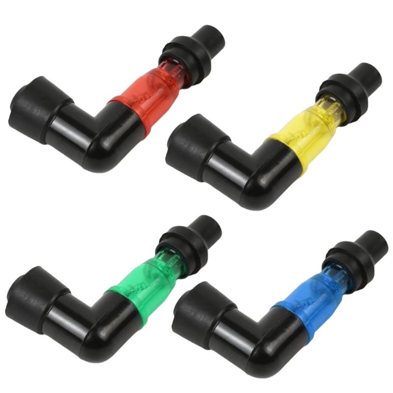 Universal Spark Plugs Caps High Temperature Resistance Versatile Spark Plugs Caps Stable for Motorcycles & Tricycles