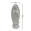 Figurka Matki Bożej z żywicy Katolicyzm Królowa Łaski Statua Madonny z żywicy Protestantyzm Modlitwa Religijny Gipsowy Ornament