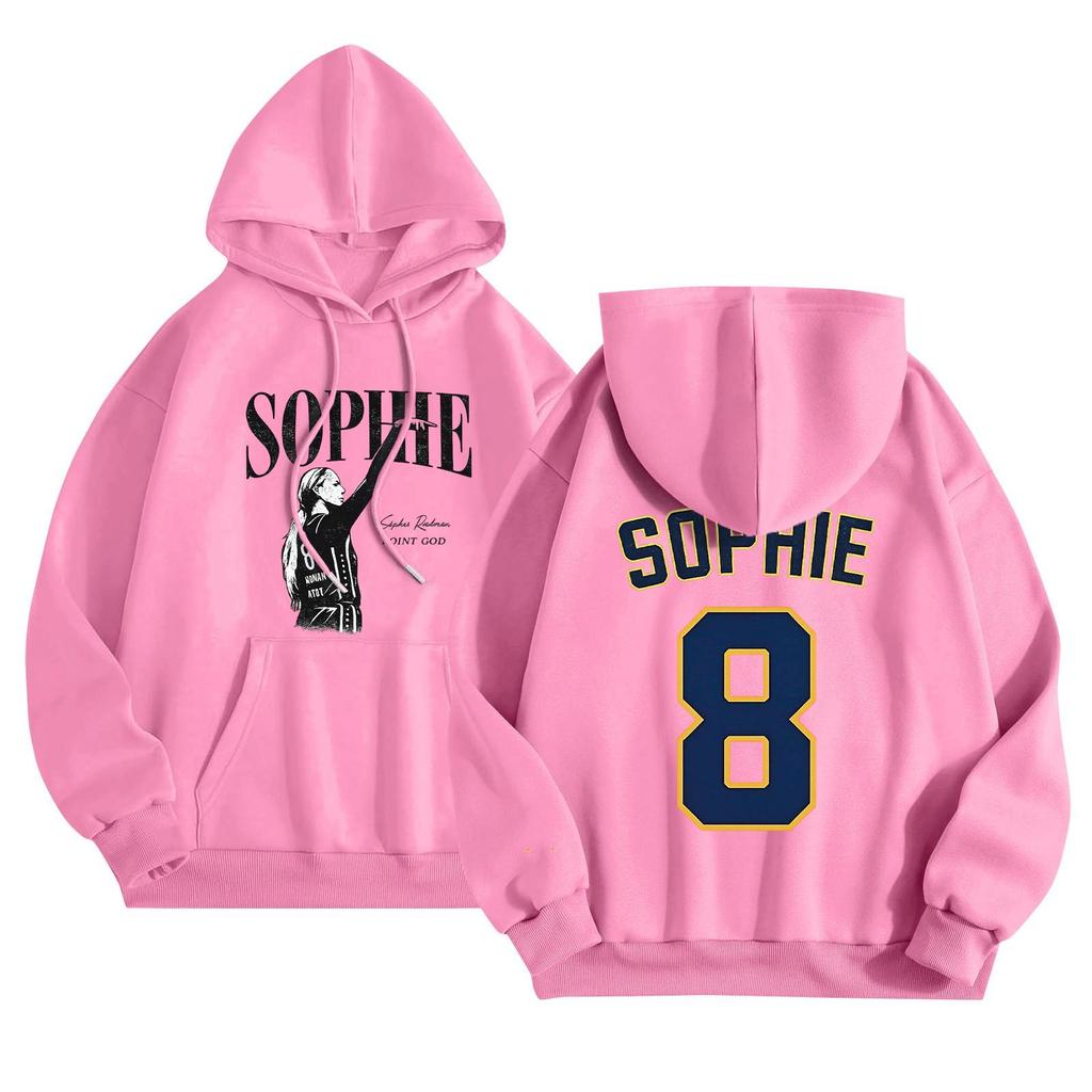 Unisex Lightweight Long Sleeve Pullover Hoodie with Pocket and Print for Casual Wear