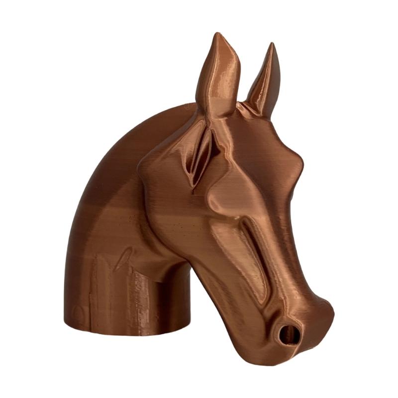 Trailer Hitch Decoration Caps Weatherproof Guard Modern Horse Head Design Trailer Hitch Protective Cover Easy Install