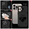 For iPhone 17 Pro Max Lanyard Case Airplane Heart Map Print Soft TPU Silicone Cover For iPhone 16 Pro Max Funda iPhone 15 14 13 12 11 16E Air