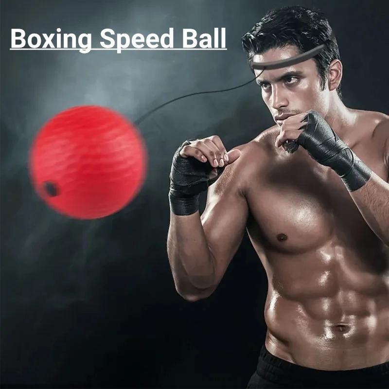 Kick Boxing Reflex Ball Head Band Fighting Speed Training Punch Ball Muay Tai Exercise Equipment Accessories