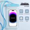 Waterproof Floating Phone Pouch with Airbag, Touchscreen Compatible, Ideal for Swimming, Rafting, and Rainproof for Food Delivery Riders.