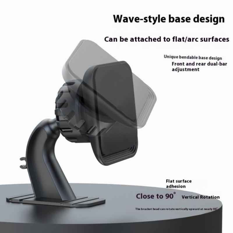 Car Phone Holder for Phone 17 16 15 14 13 Car Dashboard Air Vent Mounted Rotating Phone Holder Adhesive Magnetic Stand