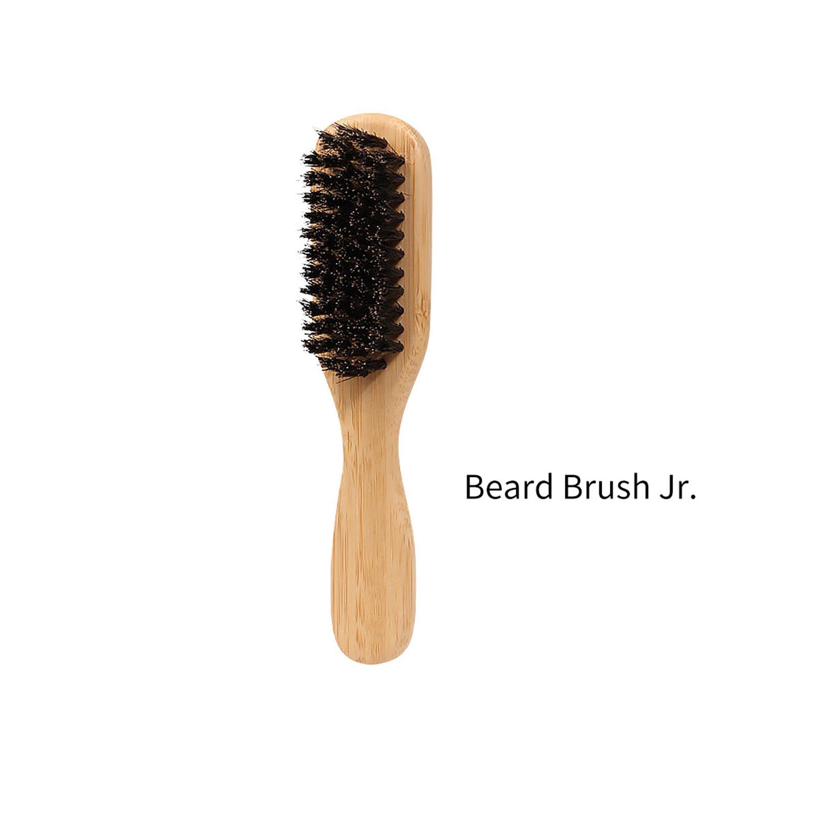 

Soft Bristle Slick Back Hair Styling Brush Gently Detangles Smooths Frizz and Flyaways for Polished Laying Down Edges with Glossy Shine One Size