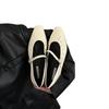 Luxus Designer Damen Mary Jane Ballerinas Mode Flach Flache Schnalle 2025 Damen Komfort Weiche Sohle Flacher Absatz Ballerina Schuhe