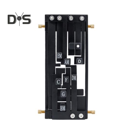 

Гитарный пресс для аккордов Гитарный помощник Тренер аккордов Гитарный стартовый обучающий инструмент Система отработки аккордов для начинающих чёрный