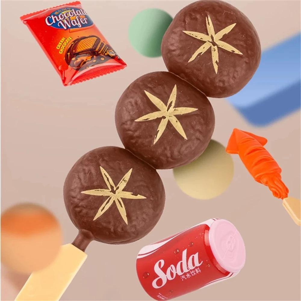 Mini Kitchen Pretend Play Playthings Barbecue Collection Children Cooking Simulation Food Multi Collection Christmas Present Ideal For Children