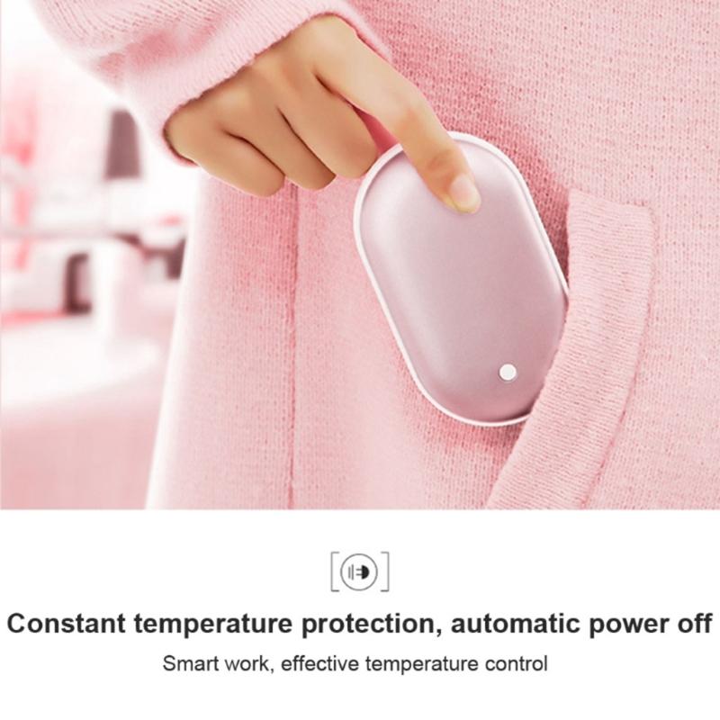 Mini Hand Warmer Artifact 3 Heating Modes 2 in 1 Portable Pocket Heater Fast Heating Multi-purpose for Winter