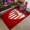 Sevilla Fc Crest Design Area Rug for Office, Chair Rug, Decorative Carpet Livingroom Mat, Large Size Fan gifts Christmas gifts