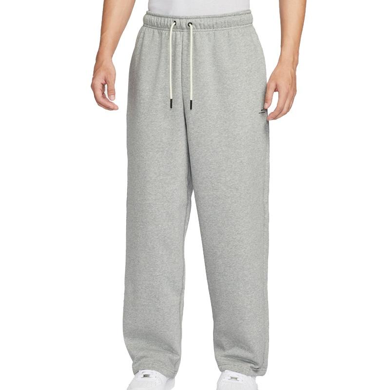 Nike Standard Issue Therma-FIT Brushed Open-Hem Pants Dark Grey Heather Men s IM6334-063 L