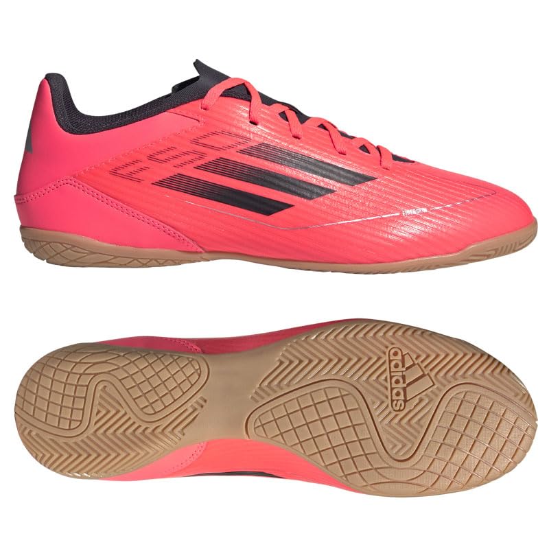 Adidas Futsal Shoes F50 Club IN NIR10 Metallic Size cm Turbo/Aurora Black/Platinum (JH7241) 28.0