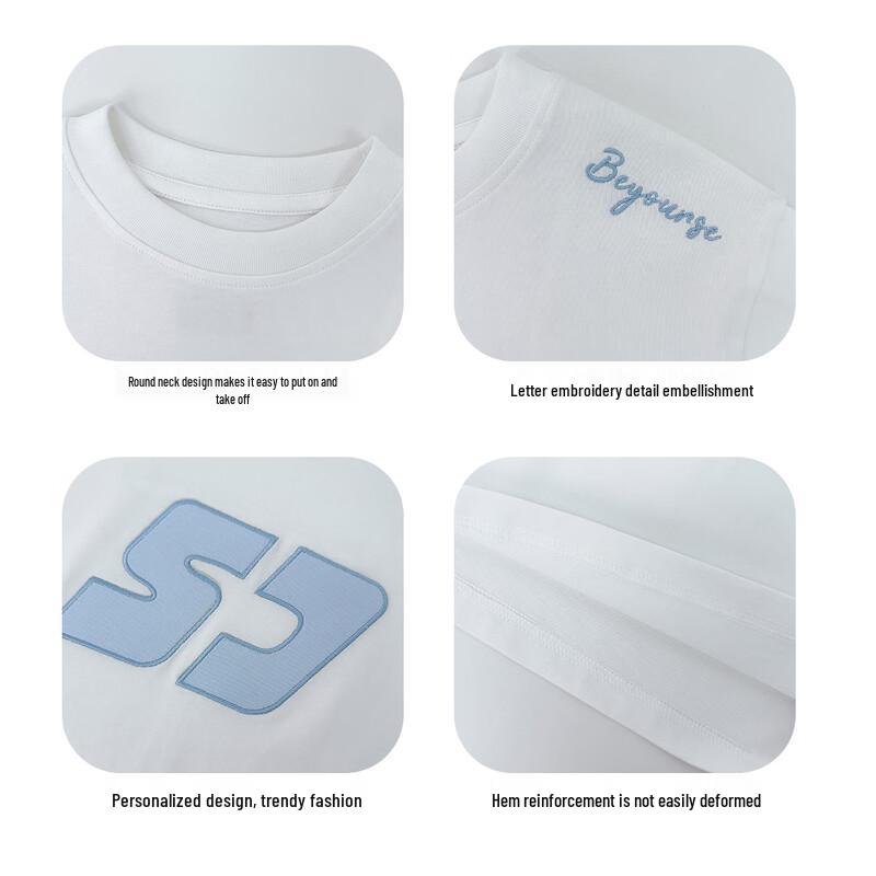 Boys' Comfortable Cotton Short Sleeve T-Shirt