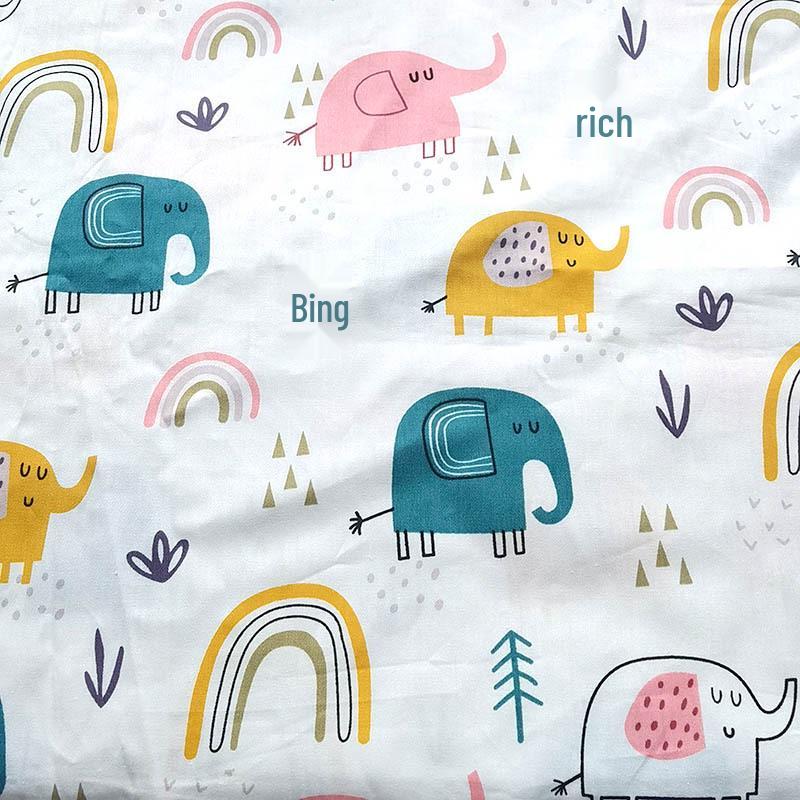 Customizable Soft Breathable Baby Crib and Kids Bed Mattress Cover