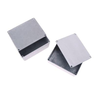 Acessórios de Guitarra Gabinete de Pedal de Efeito de Guitarra com Parafusos Gabinetes de Caixa de Alumínio Fundido Sob Pressão Gabinete de Alumínio para Pedal