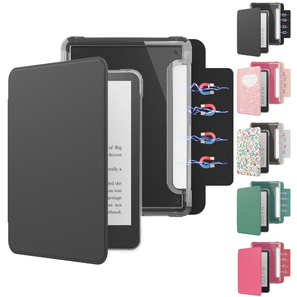 Auto Wake/Sleep e-Reader Case Adjustable Acrylic Stand Cover Detachable for Kindle Paperwhite 12th Gen 2026 7 Inch Colorsoft