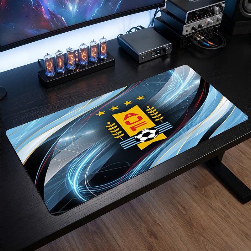 Uruguay Football Crest Mouse Pad, Extended Non Slip Rubber Desk Mat for Gaming Office Laptop Fan Gift