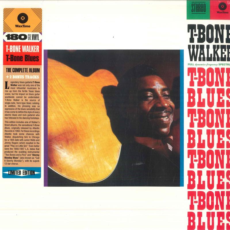 

LP Record T BONE WALKER - T-bone Blues + 2 Bonus Tracks (-180 772311 WAXTIME 2023 Europe Blues