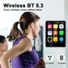 MP3 MP4 Player with Speaker 2.4 Inch Full Touch Screen BT with Built In Speaker and TF Card Expansion Supports for E