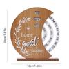 Wooden Creative Calendar Perpetual Calendar Home Decoration Office Desktop Decoration Manual Rotating Desk Calendar YLE324