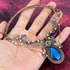 Neon Flash Labradorite Gemstone Necklace Copper Wire Wrapped Adjustable Necklace