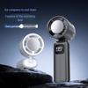 Portable High-Speed Foldable Fan with Ice Pack – Handheld, Neck Hanging, Silent for Office Use