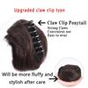 LUPU Synthetic Hair Bun Claw On Chignon Scrunchy Hairpieces PonyTail Chignon For Women Hair Extensions High Temperture Fiber
