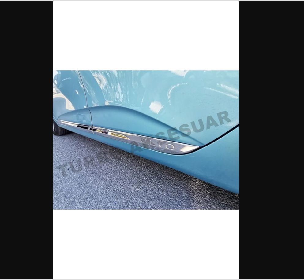 For Renault Clio 5 2019 To 2025 V Door Trim Chrome Lines 4 Pieces Premium