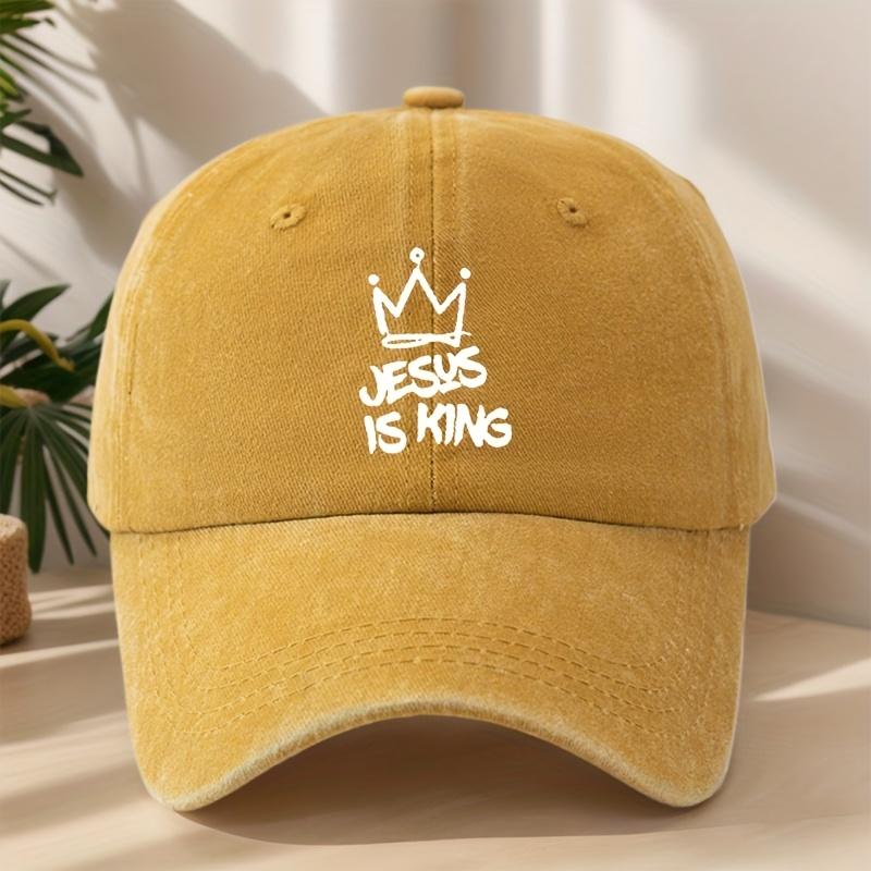 Czapka bejsbolowa z wzorem korony, casualowa moda podróż camping czapka z daszkiem, ochrona przed słońcem do sportów outdoorowych