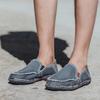 Summer Leather Shoes Casual British Shoes New Summer Soft-soled Lazy Shoes