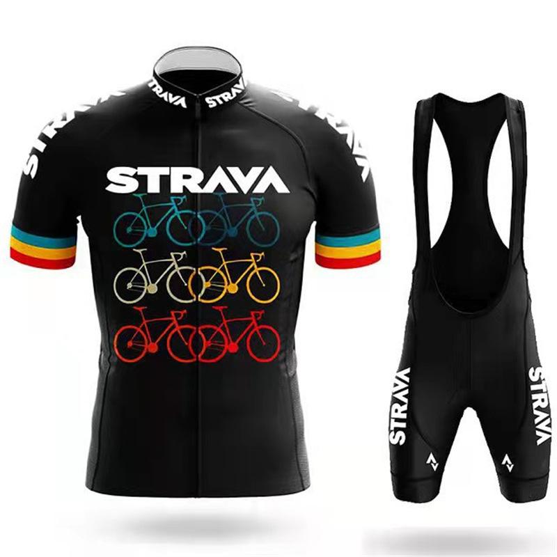 

2026 Tour De France Cycling Suit Short Sleeve Suit Team Edition Summer Outdoor Mountain Bike Race Cycling Suit Suit 5XL