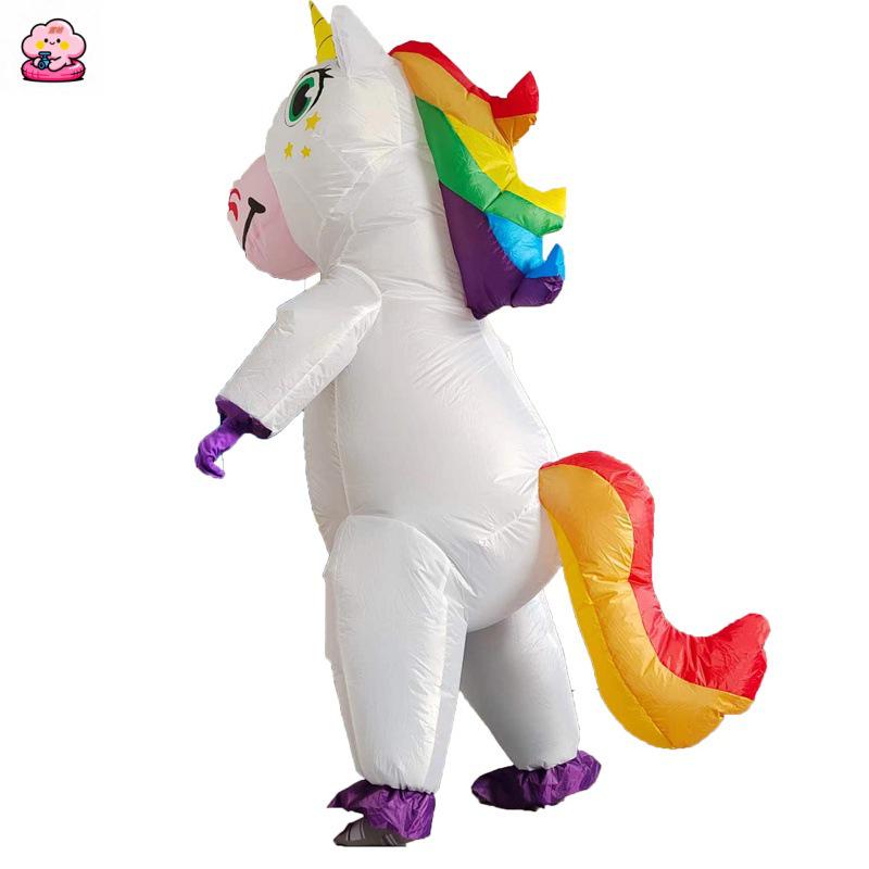 Inflatable Cute Cartoon Turkey Costume for Halloween and Parties