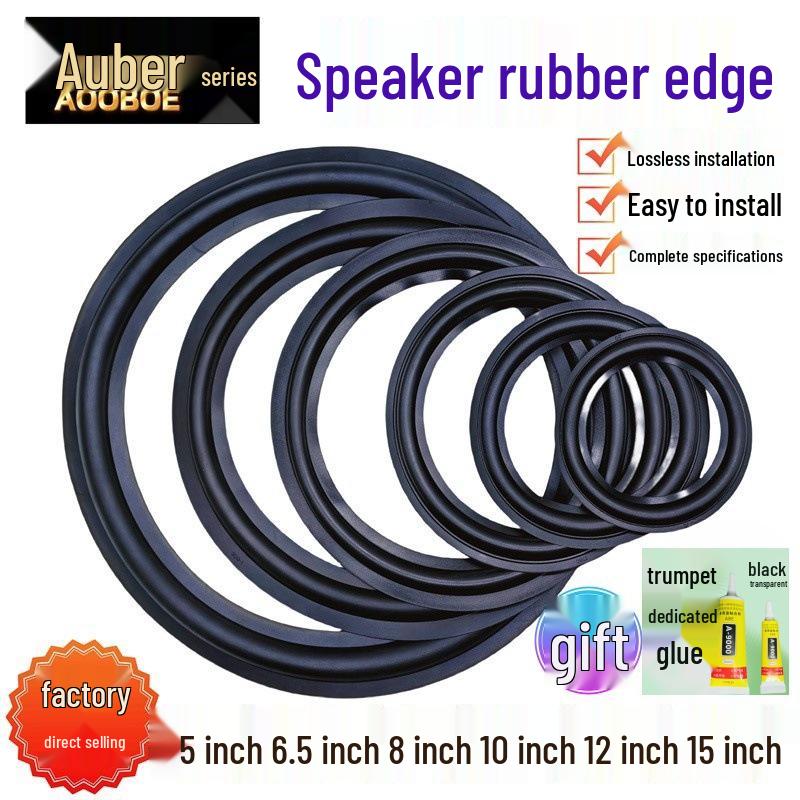 Speaker Surround Repair Rubber Edges for 3-15 Inch Models