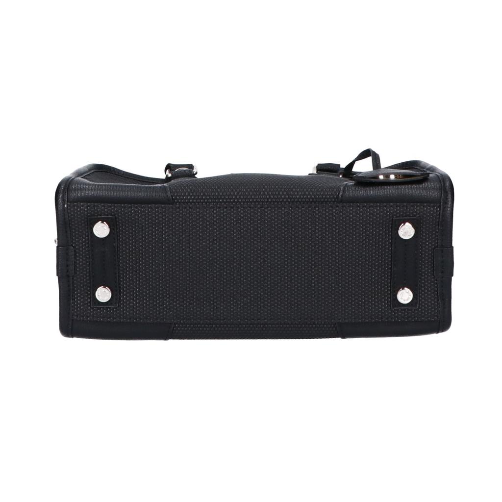 A.D.M.J. Accessoires De Mademoiselle [ ] Matrixreno Square 2-Way Shoulder Mini Boston bag blackUsed