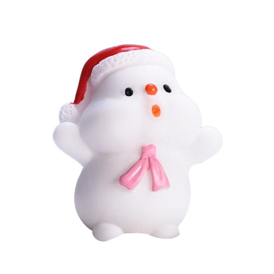 Mini DIY pryskyřice Santa Claus Sněhulák Forma Mikro Krajina Zahrada Domácí dekorace