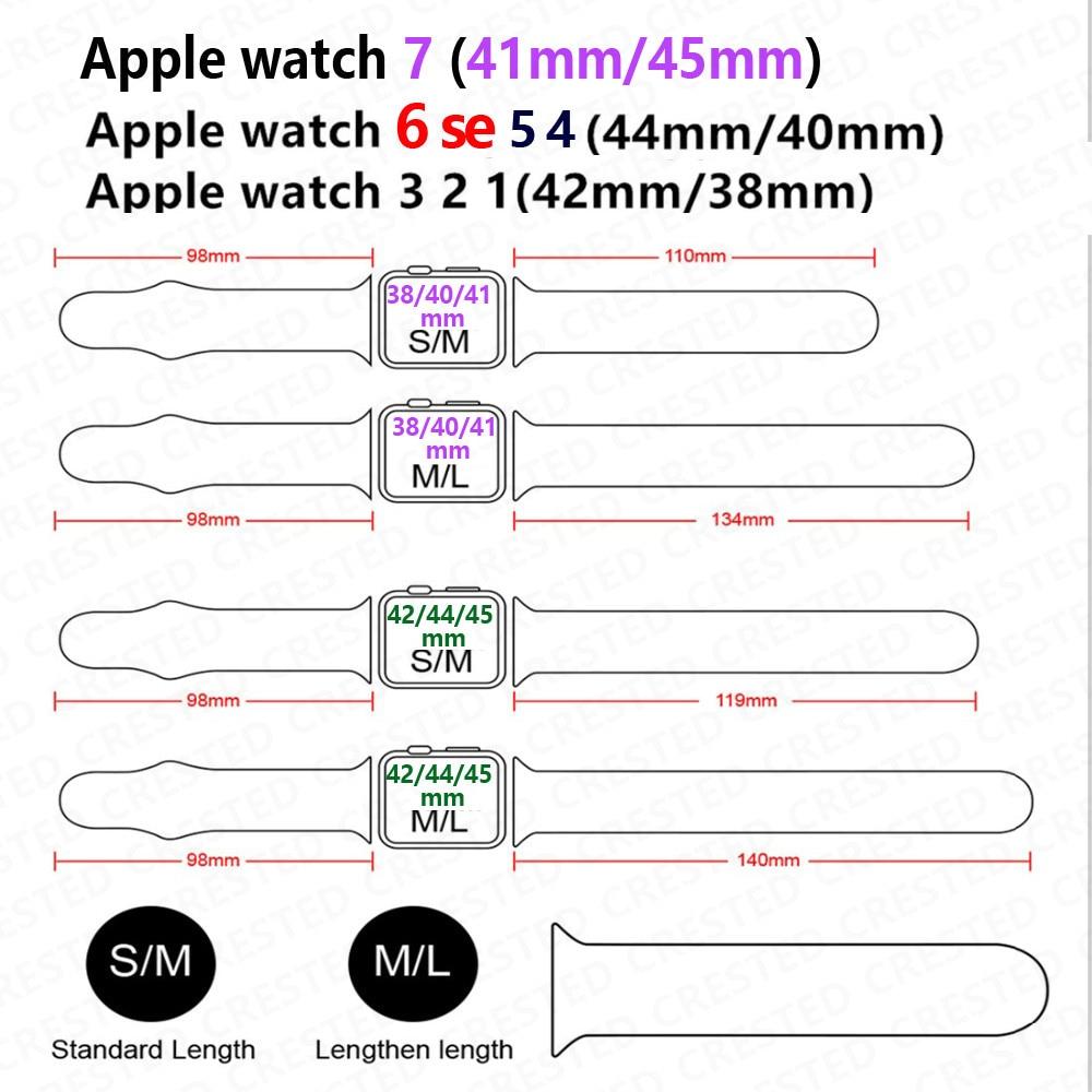 Silikonový řemínek pro řemínek Apple Watch 44 mm 49 mm 45 mm 41 mm 40 mm 42 mm 38 mm náramek iwatch série 9 7 se 3 4 5 6 8 Pásek Ultra2