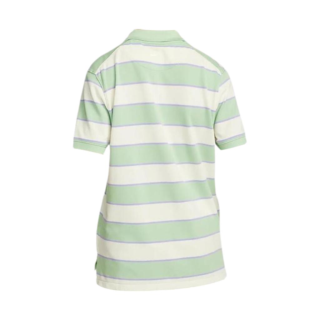 Nike Kontraststreifen Kurzarm Poloshirt Herren Oberteile Grün DH0901-308