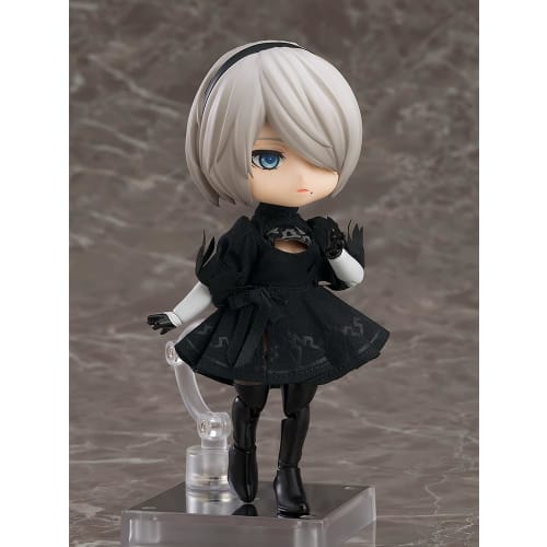 Nendoroid Doll NieR Automata 2B YoRHa No. 2 Type B Non-scale Cloth, Magnet, and Plastic Painted Movable Figure