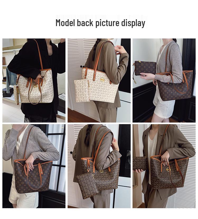 Bolsa Tote de Ombro Versátil de Grande Capacidade Quatro Estações 2025