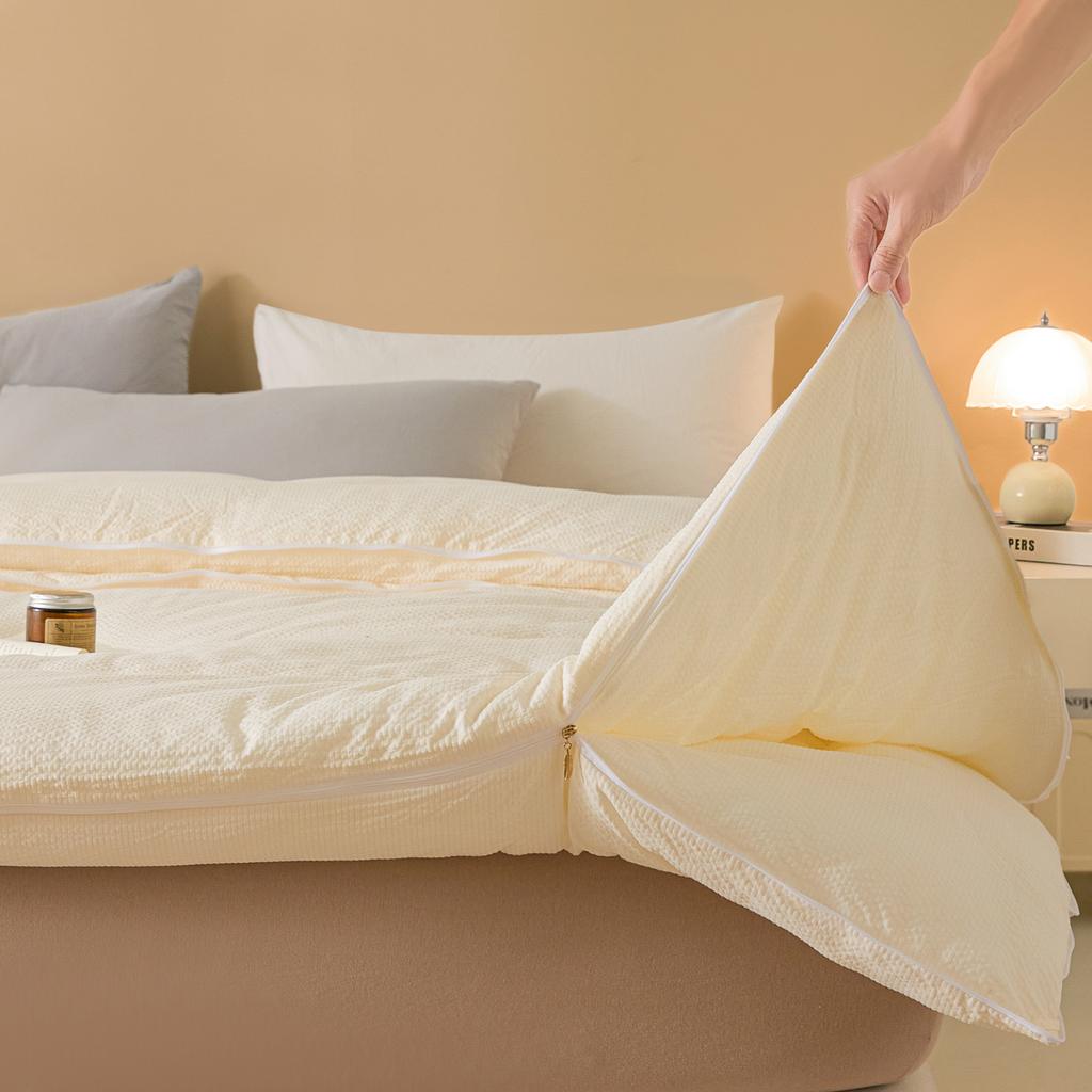Mei Yun Ge Polyester Double-Layer Yarn Big Bean Mother Quilt and Core